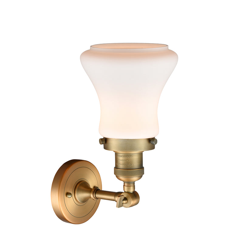 Innovations Lighting Bellmont 1 Light Semi-Flush Mount Part Of The Franklin Restoration Collection 201F-BB-G191