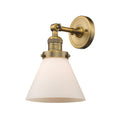 Innovations Lighting Large Cone 1 Light Semi-Flush Mount Part Of The Franklin Restoration Collection 201F-BB-G41