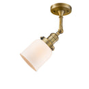 Innovations Lighting Small Bell 1 Light Semi-Flush Mount Part Of The Franklin Restoration Collection 201F-BB-G51-LED