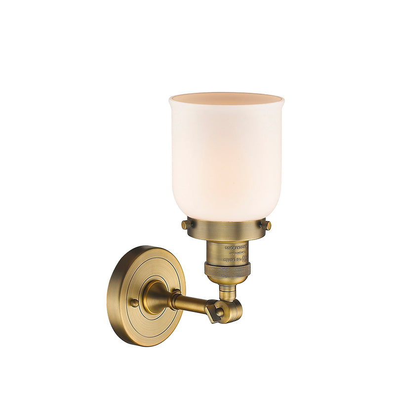 Innovations Lighting Small Bell 1 Light Semi-Flush Mount Part Of The Franklin Restoration Collection 201F-BB-G51