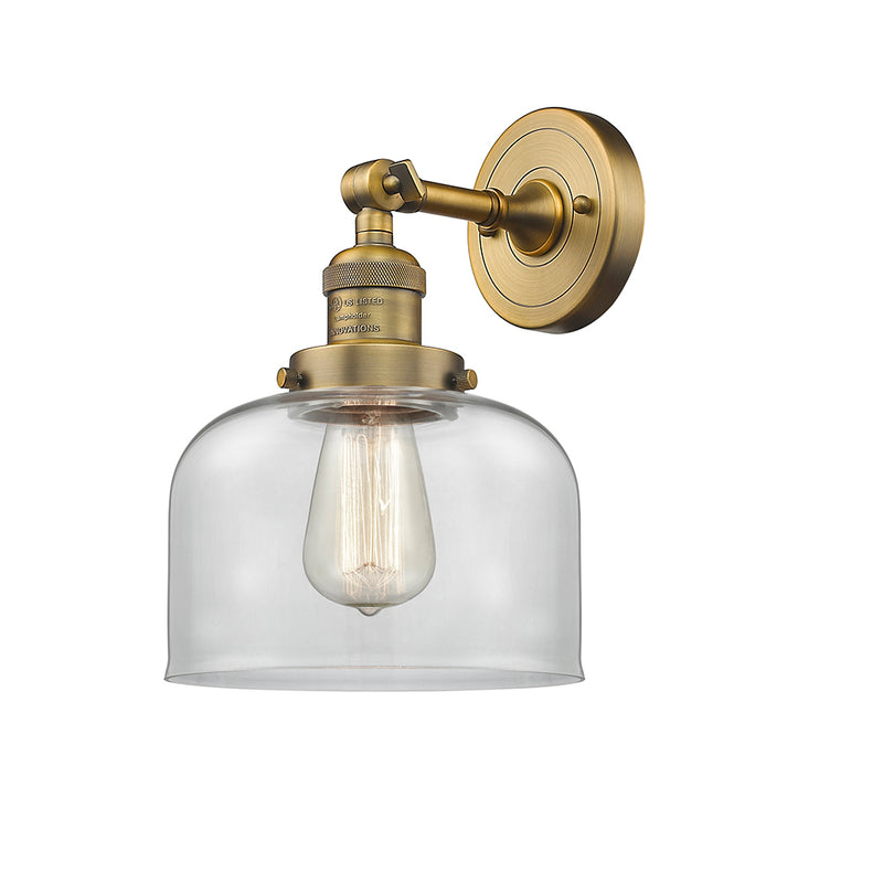 Innovations Lighting Large Bell 1 Light Semi-Flush Mount Part Of The Franklin Restoration Collection 201F-BB-G72