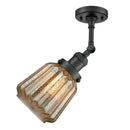 Innovations Lighting Chatham 1 Light Semi-Flush Mount Part Of The Franklin Restoration Collection 201F-BK-G146