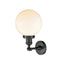 Innovations Lighting Beacon 1 Light 8" Semi-Flush Mount 201F-BK-G201-8