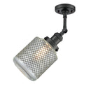 Innovations Lighting Stanton 1 Light Semi-Flush Mount Part Of The Franklin Restoration Collection 201F-BK-G262-LED