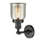 Innovations Lighting Small Bell 1 Light Semi-Flush Mount Part Of The Franklin Restoration Collection 201F-BK-G58