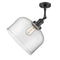 Innovations Lighting X-Large Bell 1 Light Semi-Flush Mount Part Of The Franklin Restoration Collection 201F-BK-G72-L