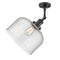 Innovations Lighting X-Large Bell 1 Light Semi-Flush Mount Part Of The Franklin Restoration Collection 201F-BK-G74-L