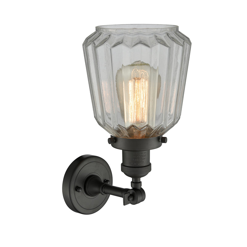 Innovations Lighting Chatham 1 Light Semi-Flush Mount Part Of The Franklin Restoration Collection 201F-OB-G142