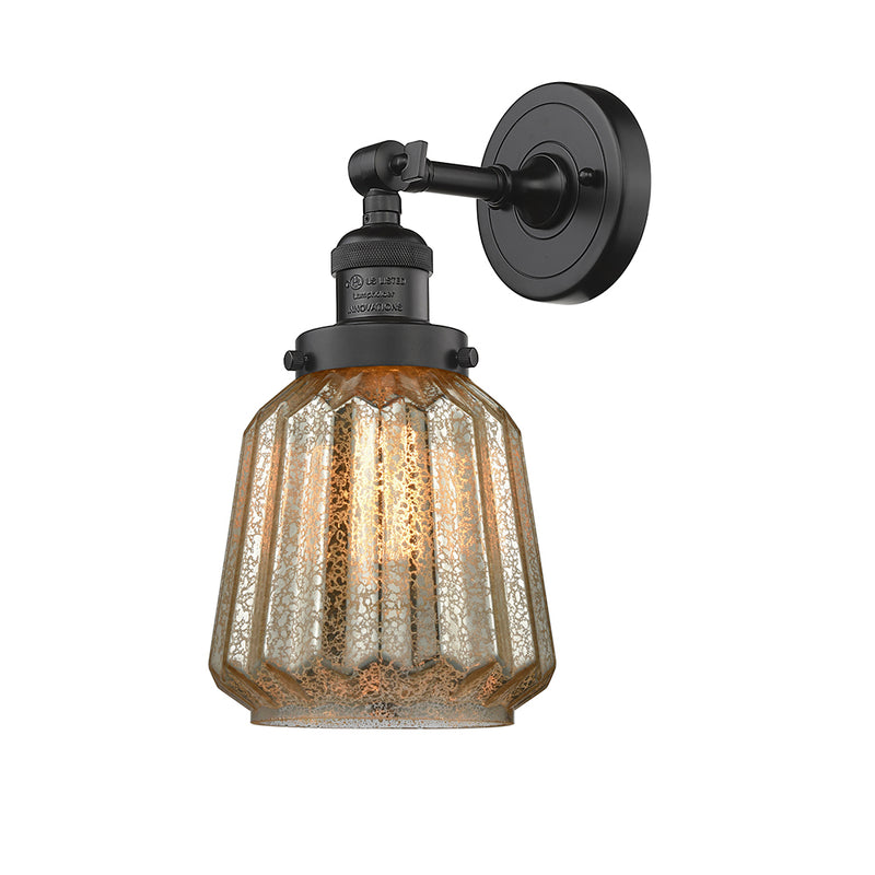 Innovations Lighting Chatham 1 Light Semi-Flush Mount Part Of The Franklin Restoration Collection 201F-OB-G146-LED