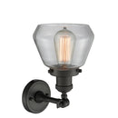 Innovations Lighting Fulton 1 Light Semi-Flush Mount Part Of The Franklin Restoration Collection 201F-OB-G172-LED