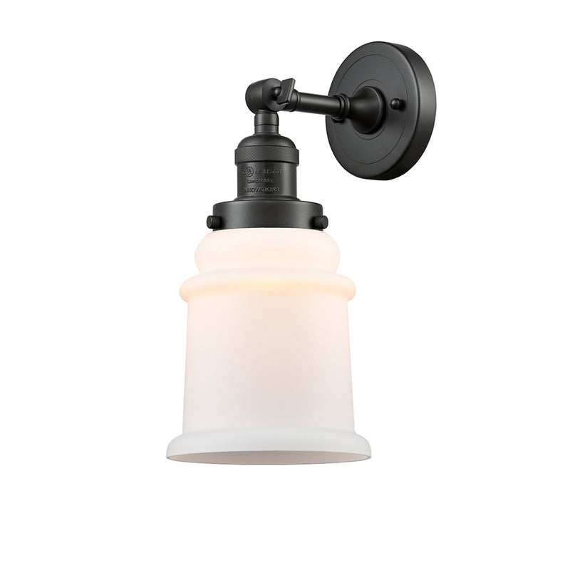 Innovations Lighting Canton 1 Light Semi-Flush Mount Part Of The Franklin Restoration Collection 201F-OB-G181-LED