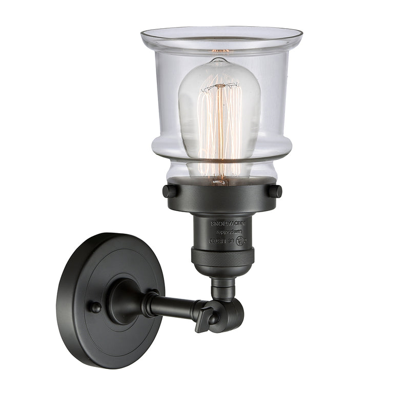 Innovations Lighting Small Canton 1 Light Semi-Flush Mount Part Of The Franklin Restoration Collection 201F-OB-G182S-LED