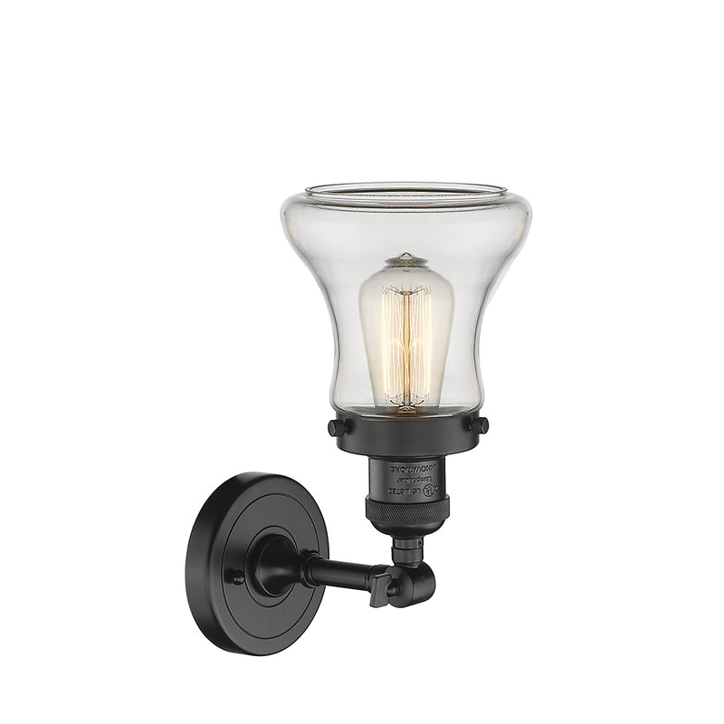 Innovations Lighting Bellmont 1 Light Semi-Flush Mount Part Of The Franklin Restoration Collection 201F-OB-G192-LED