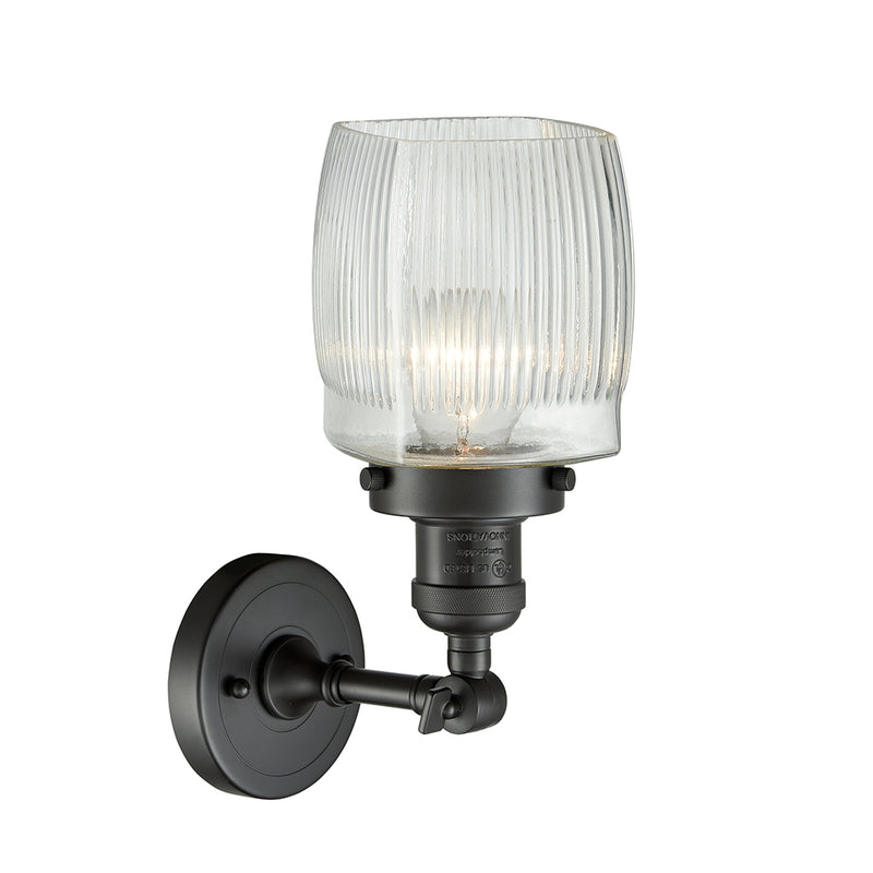 Innovations Lighting Colton 1 Light Semi-Flush Mount Part Of The Franklin Restoration Collection 201F-OB-G302-LED