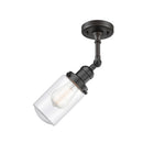 Innovations Lighting Dover 1 Light Semi-Flush Mount Part Of The Franklin Restoration Collection 201F-OB-G312