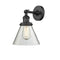 Innovations Lighting Large Cone 1 Light Semi-Flush Mount Part Of The Franklin Restoration Collection 201F-OB-G42