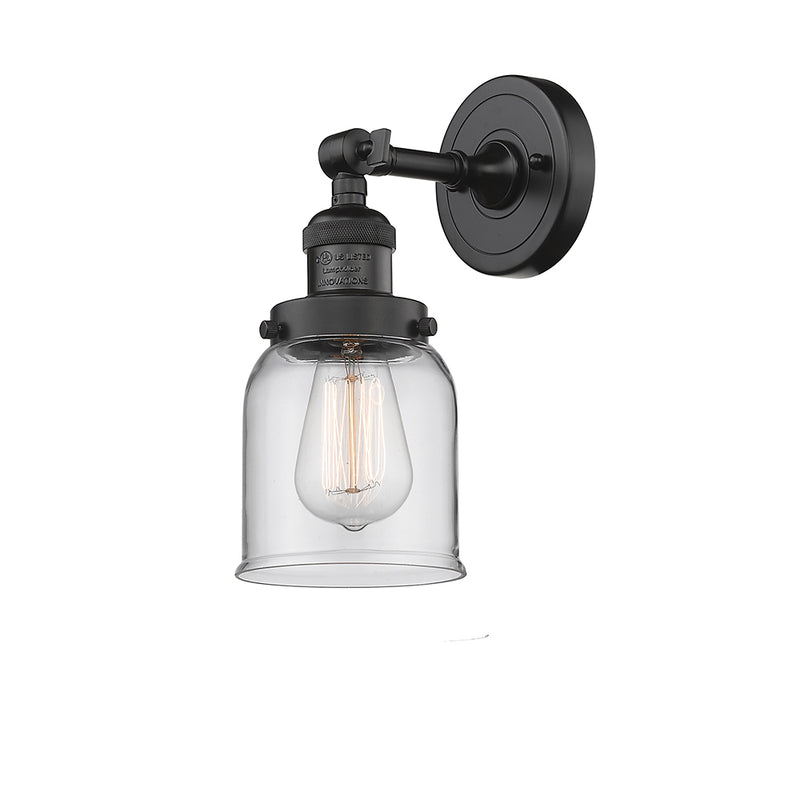 Innovations Lighting Small Bell 1 Light Semi-Flush Mount Part Of The Franklin Restoration Collection 201F-OB-G52