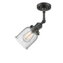 Innovations Lighting Small Bell 1 Light Semi-Flush Mount Part Of The Franklin Restoration Collection 201F-OB-G54