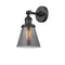 Innovations Lighting Small Cone 1 Light Semi-Flush Mount Part Of The Franklin Restoration Collection 201F-OB-G63