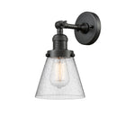 Innovations Lighting Small Cone 1 Light Semi-Flush Mount Part Of The Franklin Restoration Collection 201F-OB-G64-LED