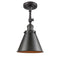 Appalachian Semi-Flush Mount shown in the Oil Rubbed Bronze finish with a Oil Rubbed Bronze shade