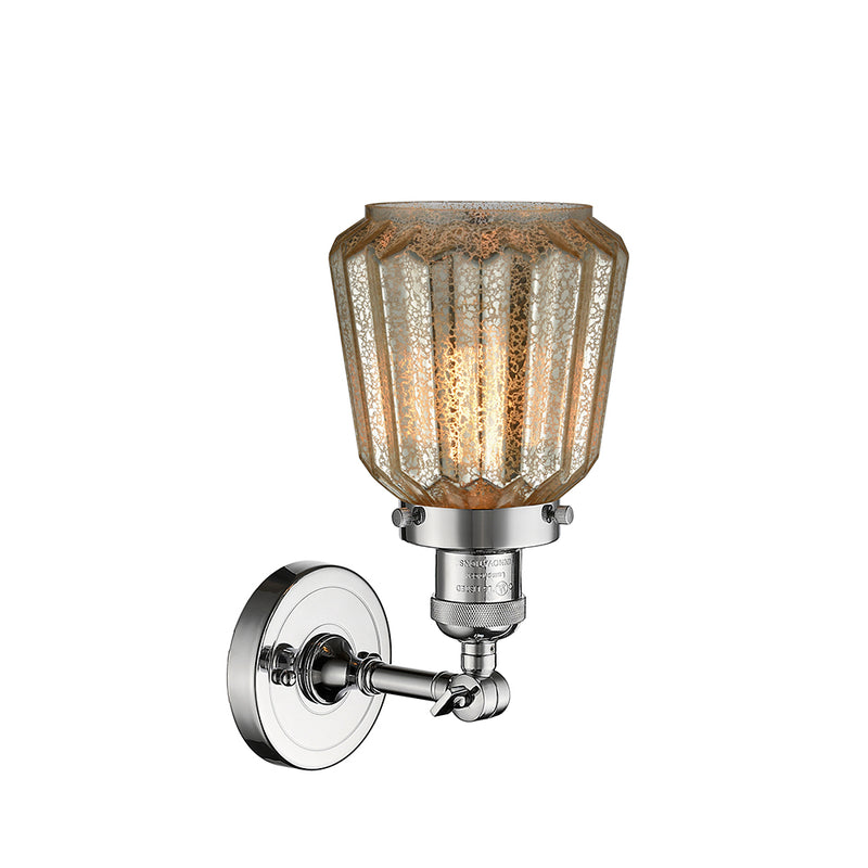 Innovations Lighting Chatham 1 Light Semi-Flush Mount Part Of The Franklin Restoration Collection 201F-PC-G146