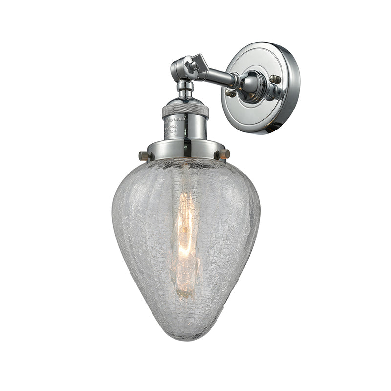 Innovations Lighting Geneseo 1 Light Semi-Flush Mount Part Of The Franklin Restoration Collection 201F-PC-G165