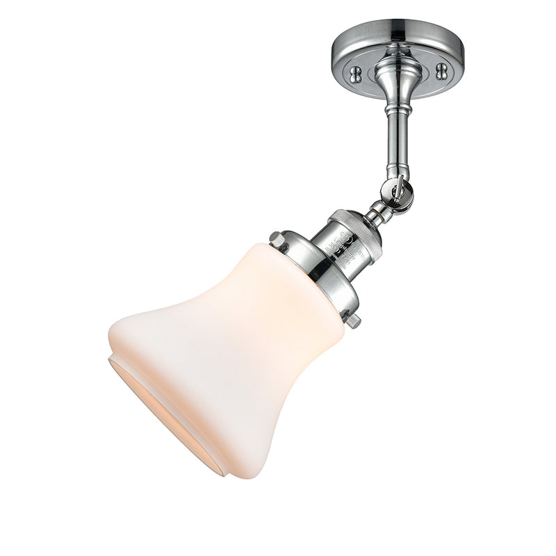 Innovations Lighting Bellmont 1 Light Semi-Flush Mount Part Of The Franklin Restoration Collection 201F-PC-G191