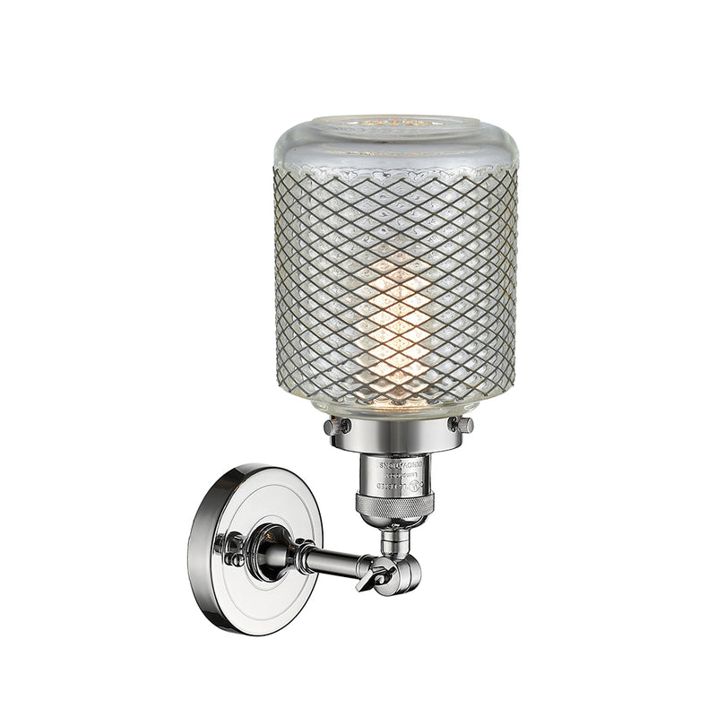 Innovations Lighting Stanton 1 Light Semi-Flush Mount Part Of The Franklin Restoration Collection 201F-PC-G262