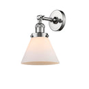 Innovations Lighting Large Cone 1 Light Semi-Flush Mount Part Of The Franklin Restoration Collection 201F-PC-G41-LED