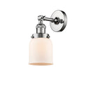 Innovations Lighting Small Bell 1 Light Semi-Flush Mount Part Of The Franklin Restoration Collection 201F-PC-G51