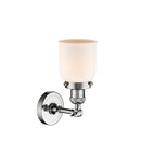 Innovations Lighting Small Bell 1 Light Semi-Flush Mount Part Of The Franklin Restoration Collection 201F-PC-G51-LED