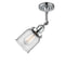 Innovations Lighting Small Bell 1 Light Semi-Flush Mount Part Of The Franklin Restoration Collection 201F-PC-G52