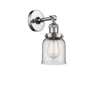 Innovations Lighting Small Bell 1 Light Semi-Flush Mount Part Of The Franklin Restoration Collection 201F-PC-G52-LED