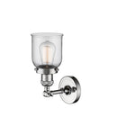 Innovations Lighting Small Bell 1 Light Semi-Flush Mount Part Of The Franklin Restoration Collection 201F-PC-G52-LED