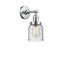 Innovations Lighting Small Bell 1 Light Semi-Flush Mount Part Of The Franklin Restoration Collection 201F-PC-G54