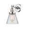 Innovations Lighting Small Cone 1 Light Semi-Flush Mount Part Of The Franklin Restoration Collection 201F-PC-G62