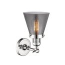 Innovations Lighting Small Cone 1 Light Semi-Flush Mount Part Of The Franklin Restoration Collection 201F-PC-G63