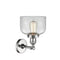 Innovations Lighting Large Bell 1 Light Semi-Flush Mount Part Of The Franklin Restoration Collection 201F-PC-G72