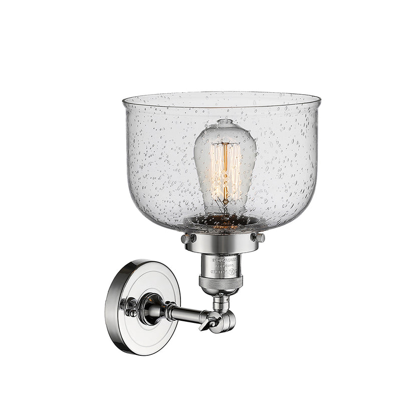 Innovations Lighting Large Bell 1 Light Semi-Flush Mount Part Of The Franklin Restoration Collection 201F-PC-G74