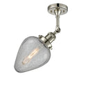 Innovations Lighting Geneseo 1 Light Semi-Flush Mount Part Of The Franklin Restoration Collection 201F-PN-G165-LED