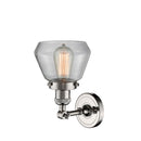 Innovations Lighting Fulton 1 Light Semi-Flush Mount Part Of The Franklin Restoration Collection 201F-PN-G172