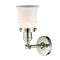 Innovations Lighting Small Canton 1 Light Semi-Flush Mount Part Of The Franklin Restoration Collection 201F-PN-G181S-LED