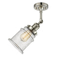 Innovations Lighting Canton 1 Light Semi-Flush Mount Part Of The Franklin Restoration Collection 201F-PN-G184-LED