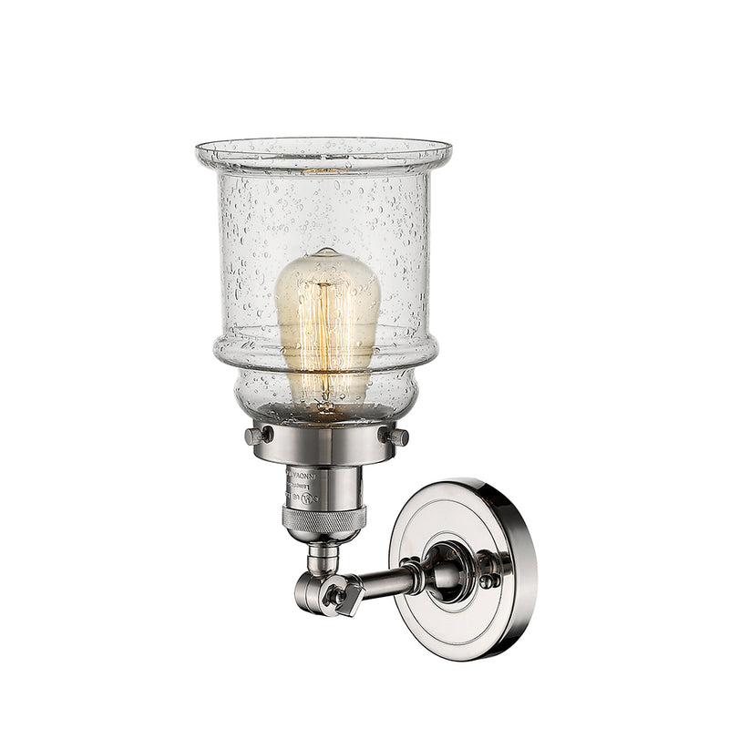 Innovations Lighting Canton 1 Light Semi-Flush Mount Part Of The Franklin Restoration Collection 201F-PN-G184-LED