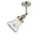 Innovations Lighting Bellmont 1 Light Semi-Flush Mount Part Of The Franklin Restoration Collection 201F-PN-G192-LED