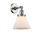 Innovations Lighting Large Cone 1 Light Semi-Flush Mount Part Of The Franklin Restoration Collection 201F-PN-G41