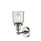 Innovations Lighting Small Bell 1 Light Semi-Flush Mount Part Of The Franklin Restoration Collection 201F-PN-G52-LED