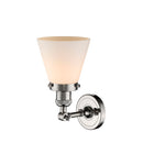 Innovations Lighting Small Cone 1 Light Semi-Flush Mount Part Of The Franklin Restoration Collection 201F-PN-G61-LED