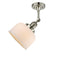 Innovations Lighting Large Bell 1 Light Semi-Flush Mount Part Of The Franklin Restoration Collection 201F-PN-G71